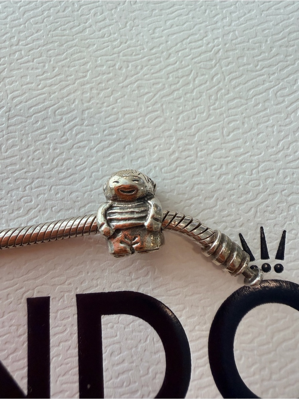 Pandora Silver Little Boy Charm Bead - Silver